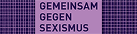 Titelbanner Gemeinsam gegen Sexismus