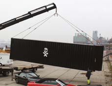 Container des Kunstverein St.Pauli (© Kunstverein St. Pauli, 2010)