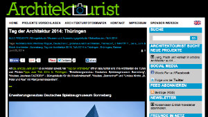 Screenshot der Website