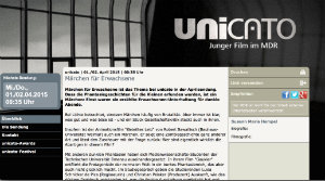 Screenshot der Website