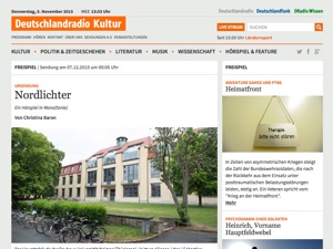 Screenshot der Website