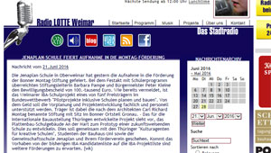 Screenshot der Seite
