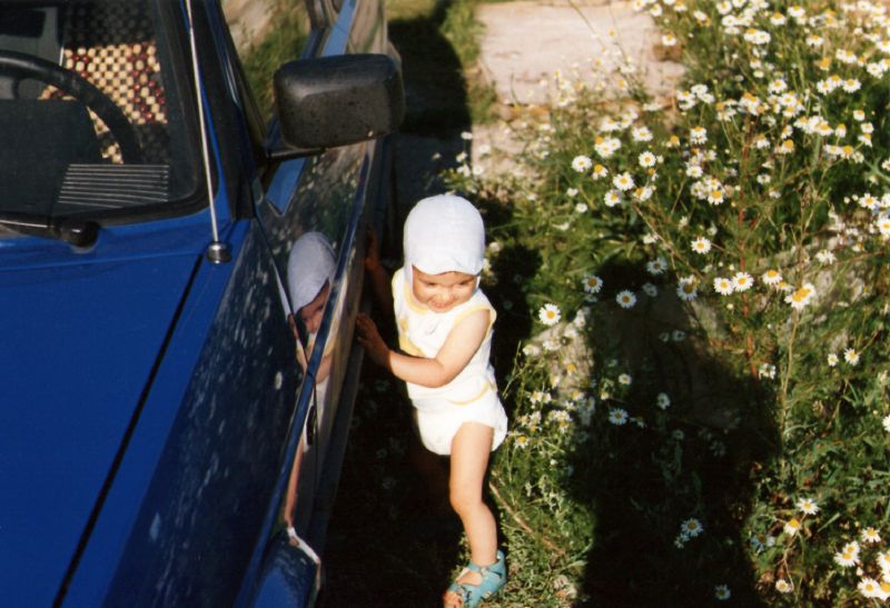 File:Auto und Blumen.jpg