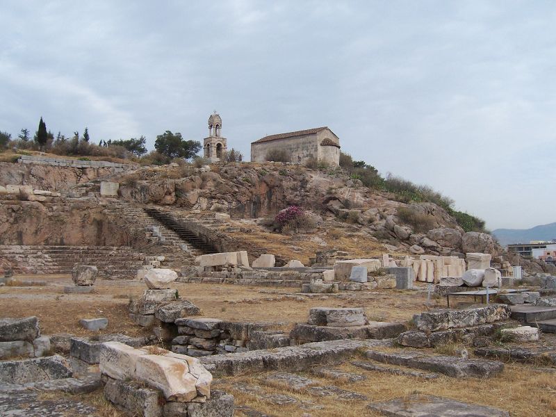 File:General view of sanctuary of Demeter and Kore and the Telesterion (Initiation Hall), center for the Eleusinian Mysteries, Eleusis (8191841684).jpg