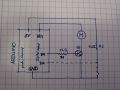 circuit for ventilator with button