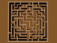 Objekte im Labyrinth angeordnet