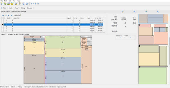 Optimization software - CutLogic 2D
