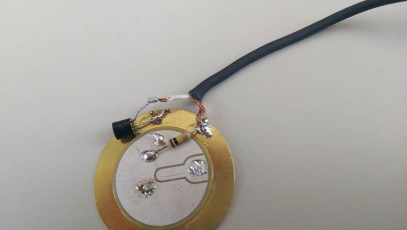 piezo preamp solder connections