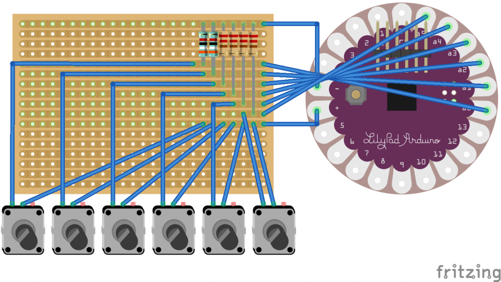 resistorBoard_Steckplatine