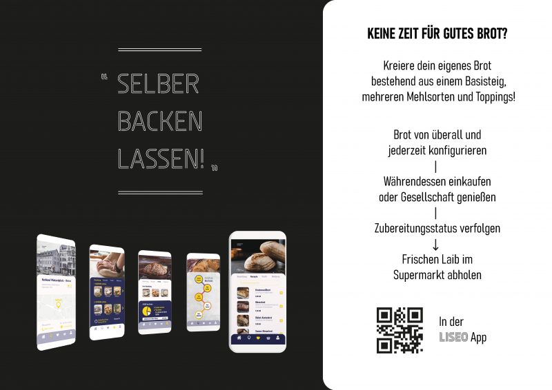 Plakat mit Illustrationen/Grafiken/Fotos zu Kurzschluss Projekt Brot