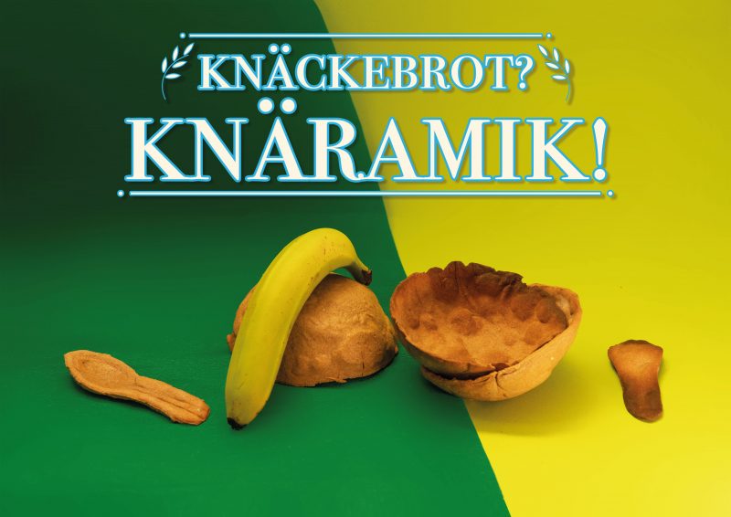 Plakat mit Illustrationen/Grafiken/Fotos zu Kurzschluss Projekt Brot