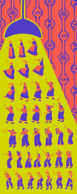 Design Banner DDR-Arbeiterinnen SPECTRA Bauhaus Universität Weimar