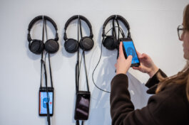 Foto Installation Audiowalk