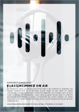 Plakat zum Projekt Klassenzimmer on Air SPECTRA Bauhaus Universität Weimar