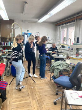 Strickatelier und frauen SPECTRA Bauhaus Universität Weimar