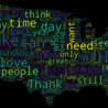 Wordcloud aus lokalisierten US-Tweets. (© Anas Alnayef)
