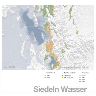 Siedeln und Wasser: Leben ohne Wasser - Großer Salzsee, USA / Victoria Egle, Hannah Ernst, Julian Pracht