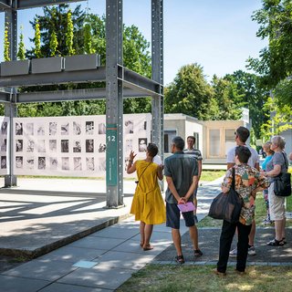 Zukünftiger Ort der Begegnung im Forschungsbau x.Stahl / Bauhaus-Universität Weimar, Foto: Thomas Müller