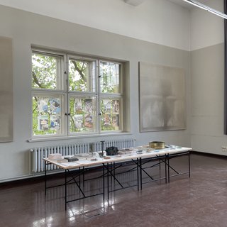 Ausstellung im Hauptgebäude, Raum 105 / Henning Michelsen