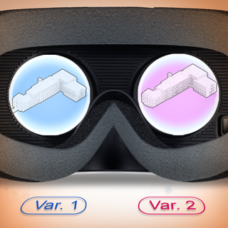VR-Studie, Variante 1 oder 2? / Florian Brettner