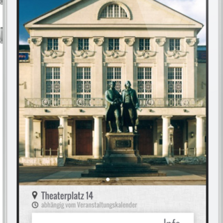 Screenshots zur Anwendung / 