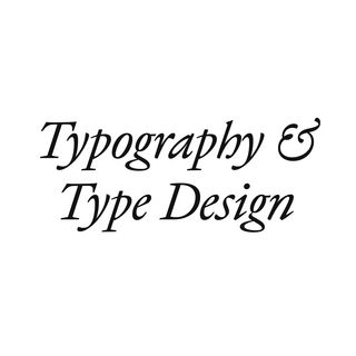 Typography and Type Design / Professur Typography and Type Design