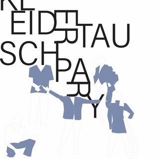KLEIDERTAUSCHPARTY - Plakat / Kensia Klingert und Marie Sophie Langholz