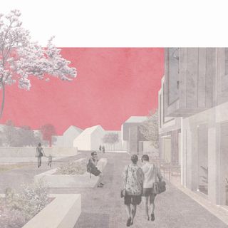 Chamäleonquartier Ilversgehoven, Wandel durch Transformation / Yannik Kugler, Marvin Weinkauf, Elias Martinez Moreno, Lilli Ritter