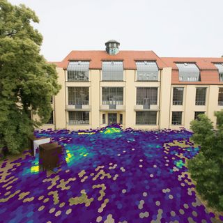 Map des Campus / Foto: Christopher Getschmann
