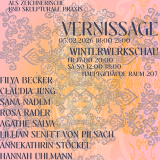 Flyer zur Ausstellung / Filya Becker Flyer zur Ausstellung / Filya Becker