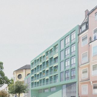 Ansicht Fassade Tengstr. / Valentin Keller