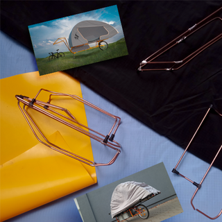 Collage aus Materialien, Modellen und vorhergegangenen Versionen des Grasshopper Modules / Justus Rath-Prazak