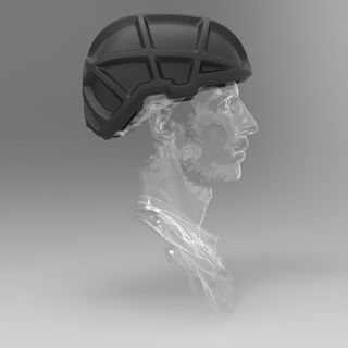 Skate-Helm Rendering / Ronny Haberer