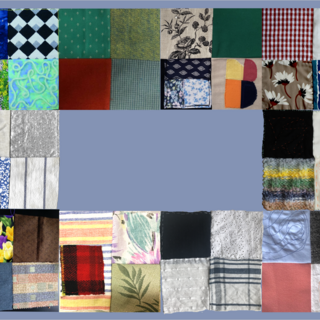 collectively created Quilt / Anouk Marie Felscher, Xenia Günther, Luisa Mielenz, Elfi Handina Murandu, Sophie Koenig, Laura Kühnel, Melina Johanna Vesely, You Eun Nam, Leonie Charlotte Sophie Link, Anna Viktorija Babic, Suna Mathilde Yoo, Carmen Gomez Vega