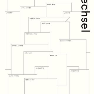 Plakat zur Abschlußausstellung / Leon Lukas Plum
