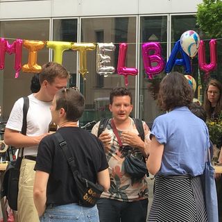 Mittelbau Vernetzungstreffen auf der summeary 2022 / Kirsten Angermann
