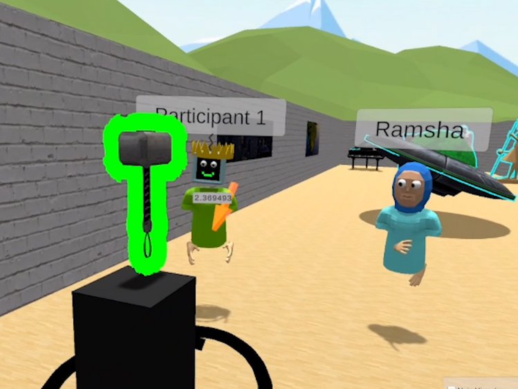 © Project "Interaction in Social VR"