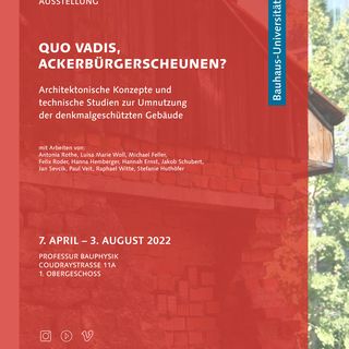 Quo vaids, Ackerbürgerscheunen? / Lia Becher