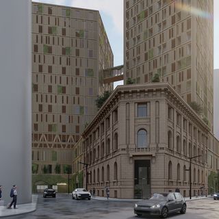 Visualisierung Neue Mainzer Straße / Robin Fechtel, Lara Engelke, Marc Bisselik