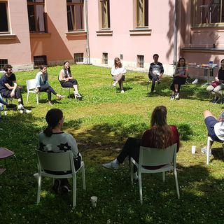 Garden Party or final presentation? / Institute for European Urban Studies Garden Party or final presentation? / Institute for European Urban Studies