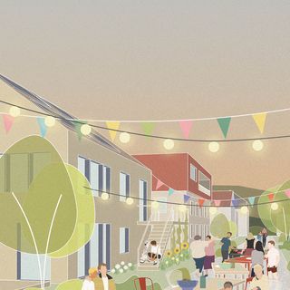 Beim gemeinsamen Straßenfest kommt die Nachbarschaft zusammen / Laura Großmann