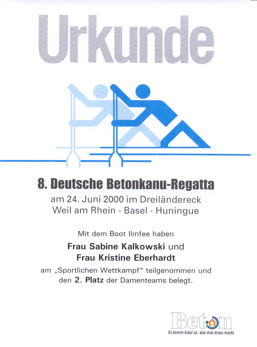 2.Platz Sportlicher Wettbewerb Damen